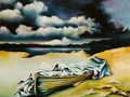 Tableau, paysage 1, huile, vente, Galerie Alain Arlettaz, Genève